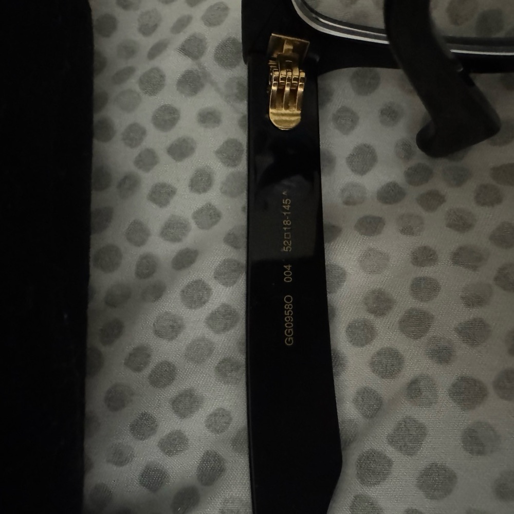 Gucci Black Glasses